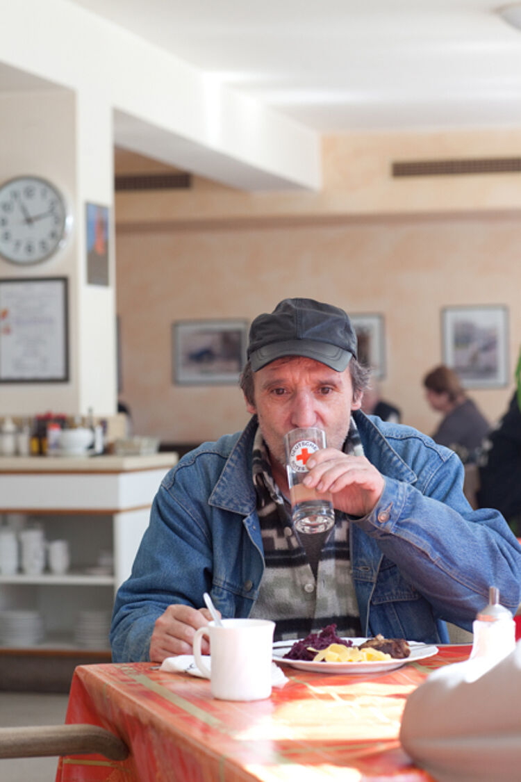 Wärmestube des DRK für Obdachlose im Oberallgäu